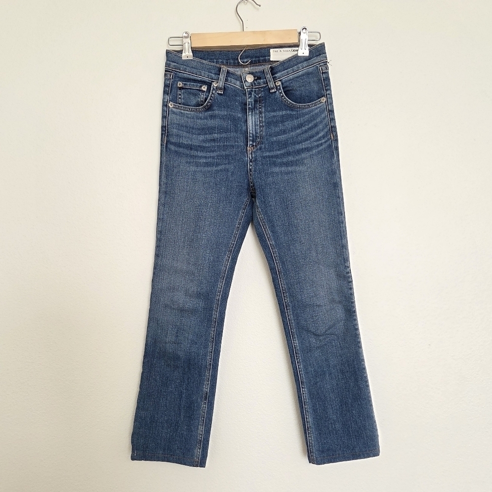 rag & bone Straight Leg Blue Jeans Size 25 USA Made